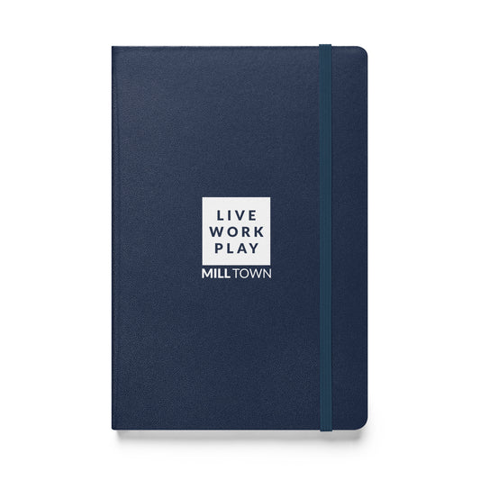 Hardcover bound notebook